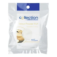 COLLECTION VEL POWDR PUFF in White