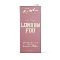 SAY WHEN CHAI ORG LONDON FOG 946ML