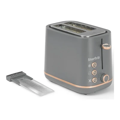 STARFRIT 2 SLICE TOASTER 24069-002-0 in Gold