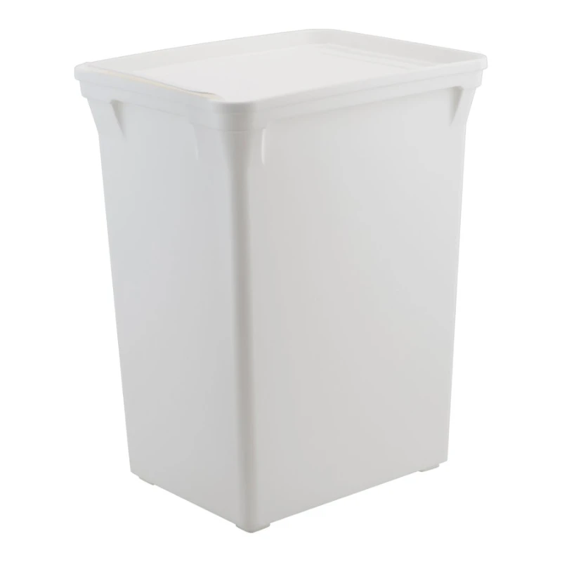K/D WASTE CAN in White