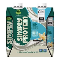 SimplyProtein Shake - Creamy Vanilla - 4 x 330ml