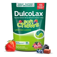 Dulcolax Soft Chews Laxatives - Mixed Berries - 30's