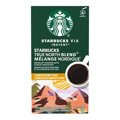 Starbucks VIA Instant Coffee - True North - 8s