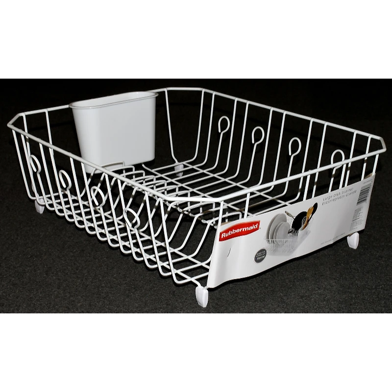 RUBBERMAID DISH DRAINER in White