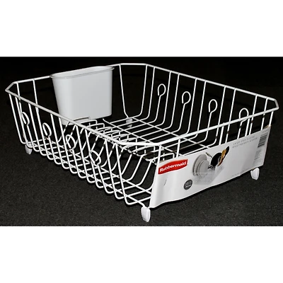 RUBBERMAID DISH DRAINER in White
