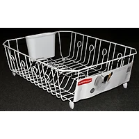 RUBBERMAID DISH DRAINER in White