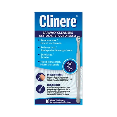 CLINERE EARWAX REFILL 10'S