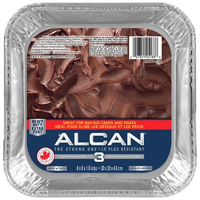 Alcan The Strong One Baking Pan - Square - 3's
