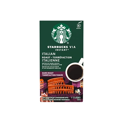 Starbucks VIA Instant Coffee - Italian Roast - 8s