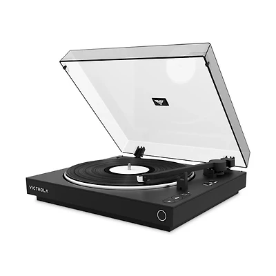 VICTROLA AUTOMATIC TURNTABLE in Black