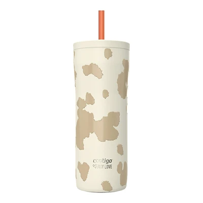 CONTIGO X AL SS TMBLR STRAW in Black