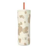 CONTIGO X AL SS TMBLR STRAW in Black
