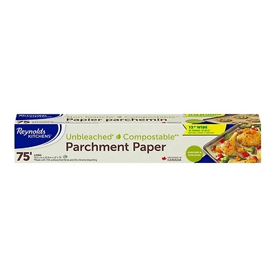 Reynolds Kitchens Unbleached Compostable Parchment Paper - 75ft