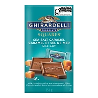 Ghirardelli Squares Milk Chocolate - Sea Salt Caramel - 151g