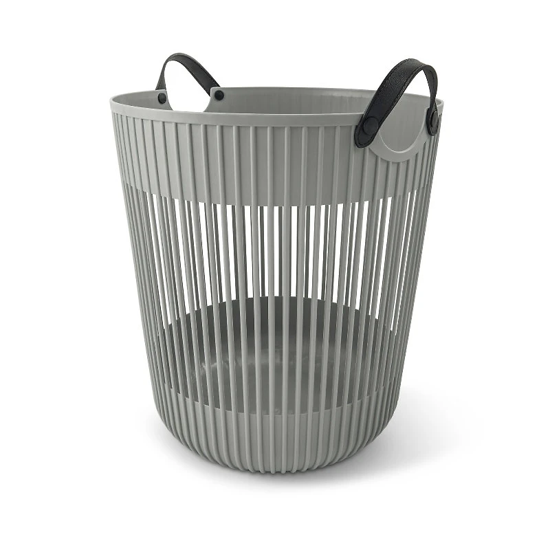 C/HOME WEAVE STORAGE BASKET 50L/GREY