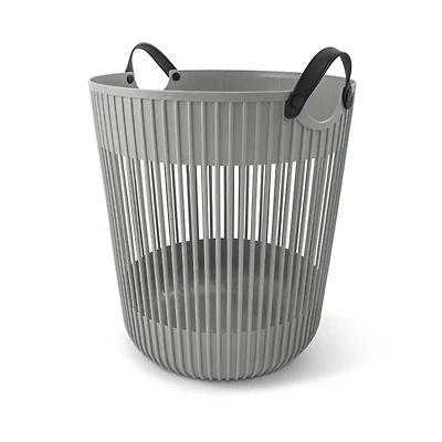 C/HOME WEAVE STORAGE BASKET 50L/GREY