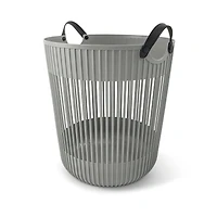 C/HOME WEAVE STORAGE BASKET 50L/GREY