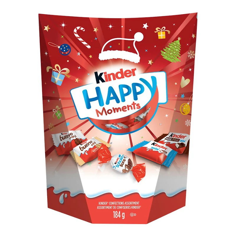 Kinder Happy Moments Xmas Chocolate - 184g