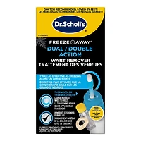 Dr. Scholl's Dual Action Freeze Away Wart Remover - 12 Applications