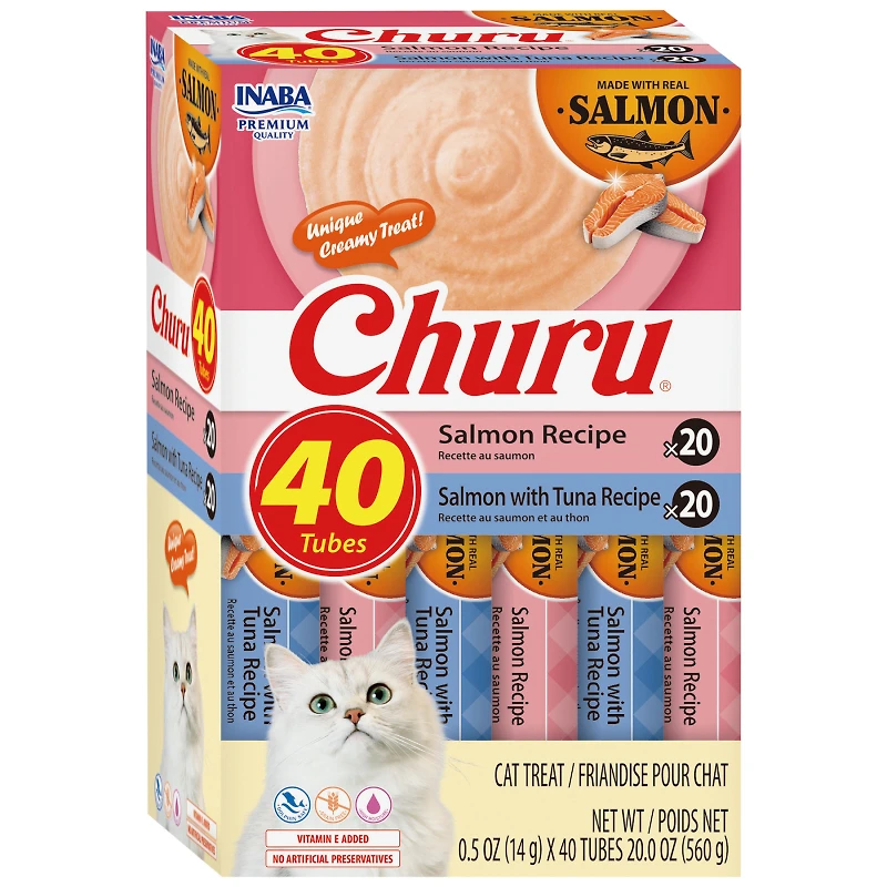 CHURU PUREE VARIETY in Salmon