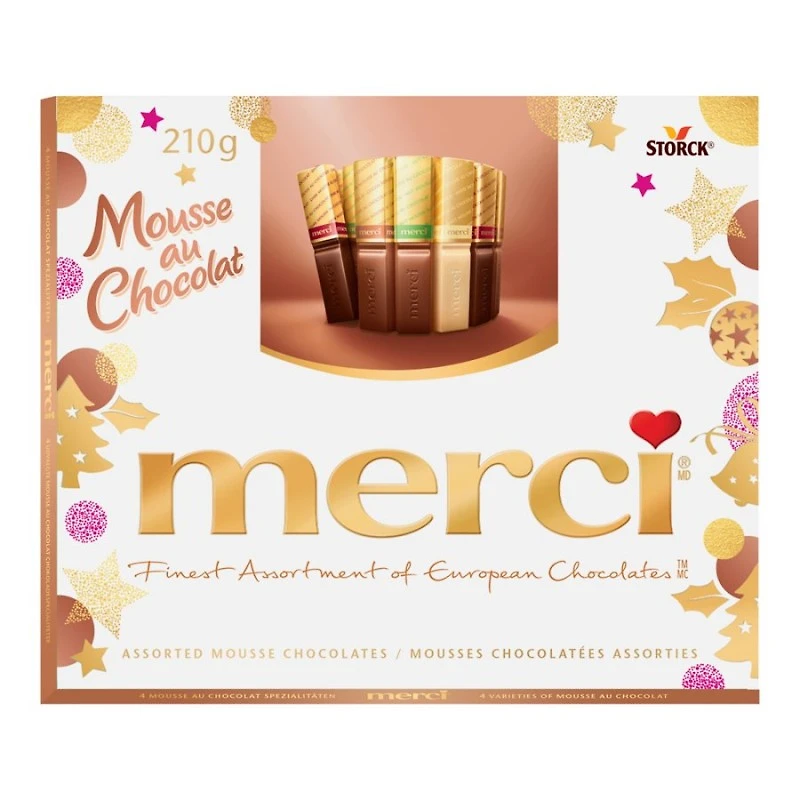 Merci Chocolate - Chocolate Mousse - 210g