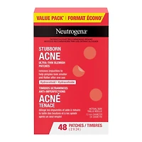 Neutrogena Stubborn Acne Value Pack Ultra-Thin Blemish Patches - 2 x 24's