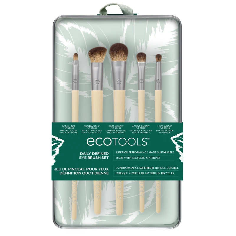 EcoTools Daily Defined Eye Kit Cosmetic Brush Set