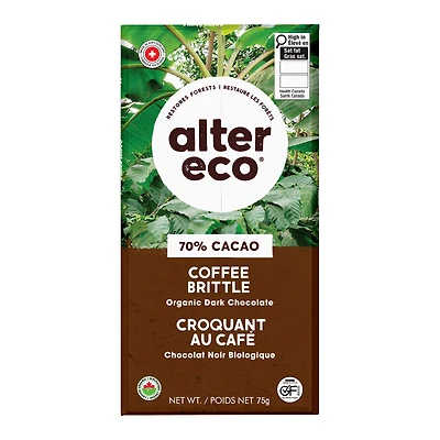 ALTER ECO COFFEE BRITTLE 70 75G
