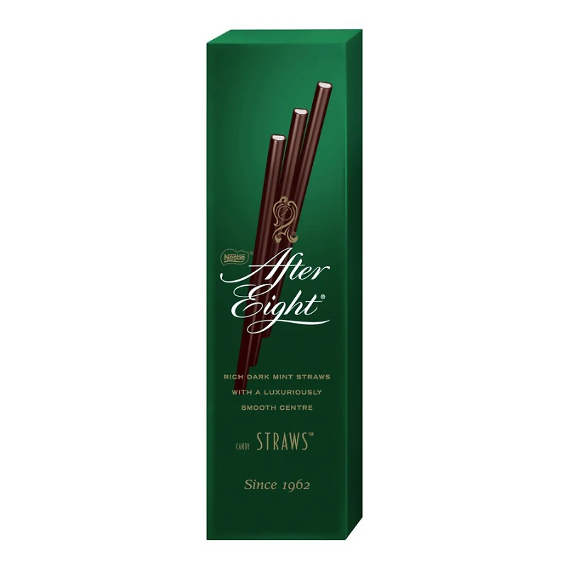 NESTLE AFTER EIGHT STRAWS 75G