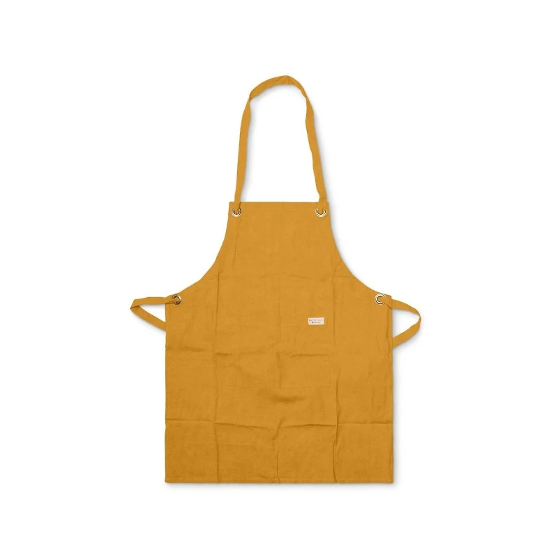 FULL CIRCLE KIND APRON in Yellow