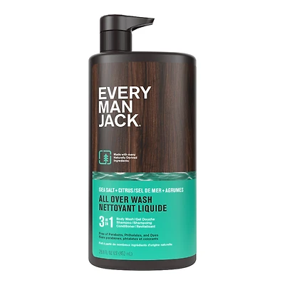 Every Man Jack Hydrating 3 in 1 All Over Wash