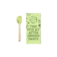 TWO LEFT FEET TOWEL/SPATULA