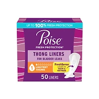 POISE LINER THONG SML