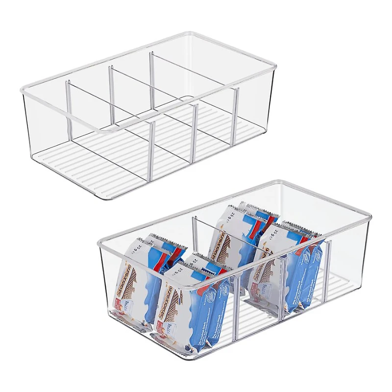CLEAR/S STORAGE BINS