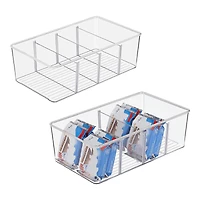 CLEAR/S STORAGE BINS