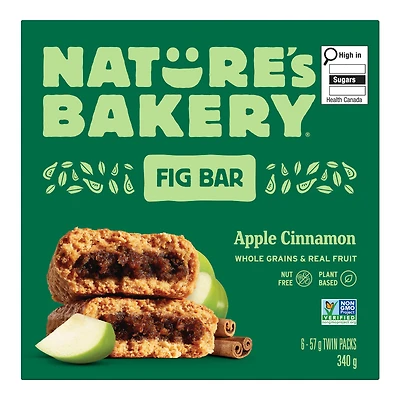 Nature's Bakery Fig Bar - Apple Cinnamon - 342g