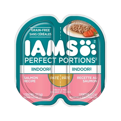 IAMS Perfect Portions Indoor Cat - Salmon - 75g