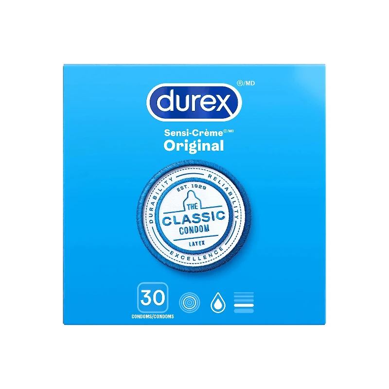 DUREX CONDOM SENSI-CRME 30'S