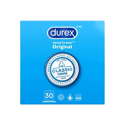 DUREX CONDOM SENSI-CRME 30'S