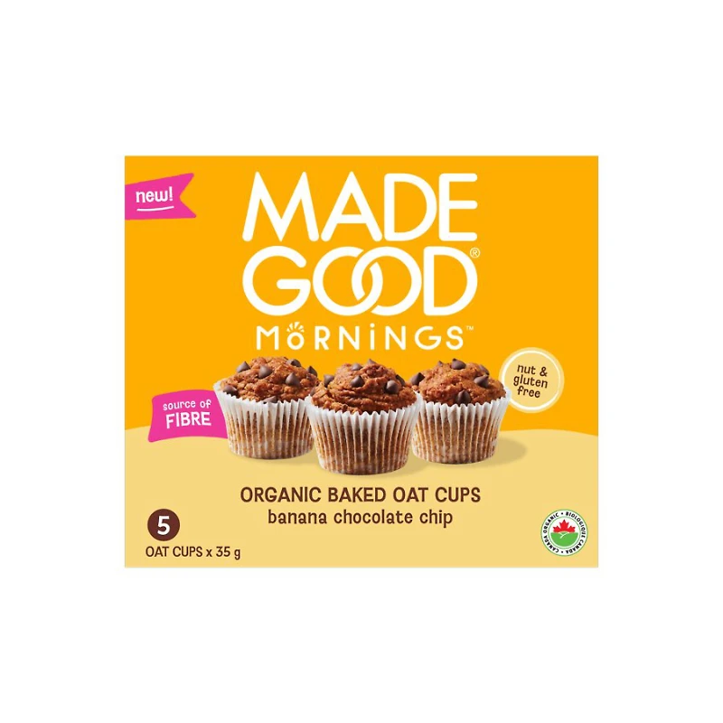 MADE GOOD OAT CUPS BANAN CHO 5PK 35G