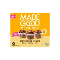 MADE GOOD OAT CUPS BANAN CHO 5PK 35G