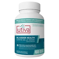 Utiva Bladder Health Vegetable Capsules - 60's