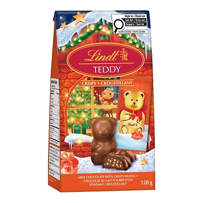 LINDT TEDDY MILK CRISPY 120G