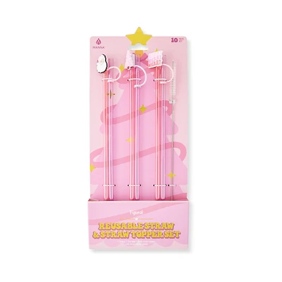MANNA XMAS STRAWTOPPER SET