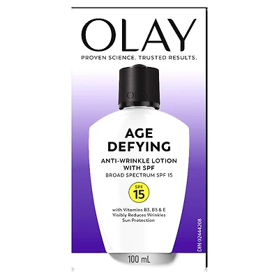 Olay Age Defying Anti-Wrinkle Daily Lotion - SPF 15 - 100ml 