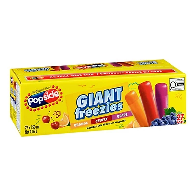 FREEZIES GIANT POPSICLE 27X150ML