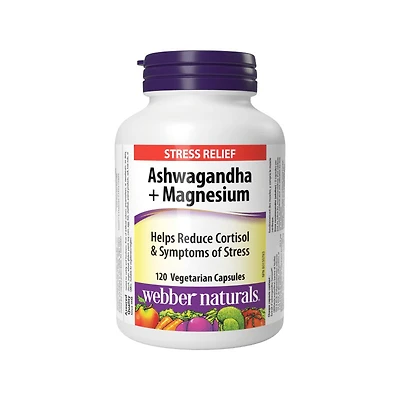 WEBBER ASHWAGANDHA MAG 120'S