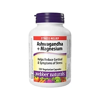 WEBBER ASHWAGANDHA MAG 120'S