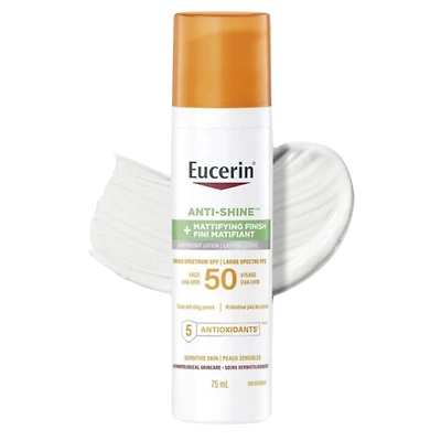 Eucerin Anti-Shine Lightweight Lotion - SPF 50 - 75ml