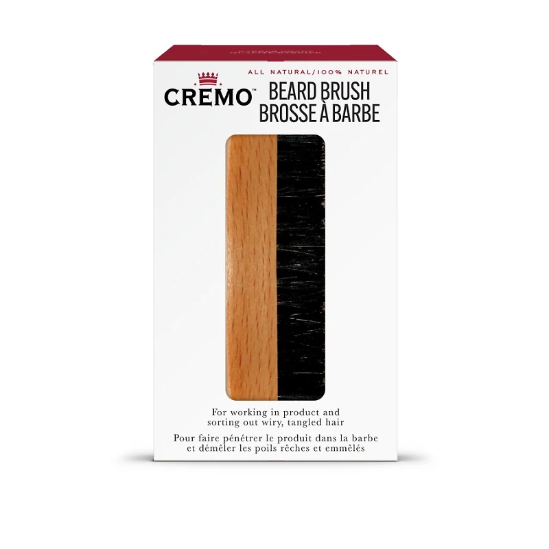 Cremo Astonishingly Superior All Natural Beard Brush - 03339